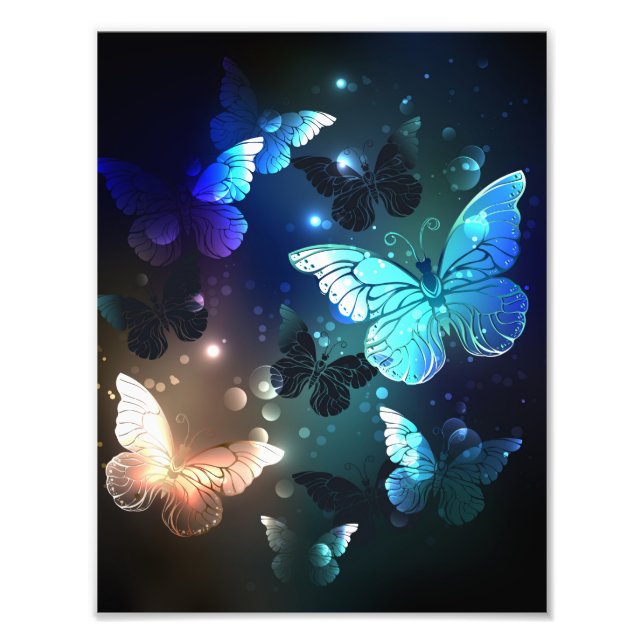 Schmetterling Fotodruck (Vorne)