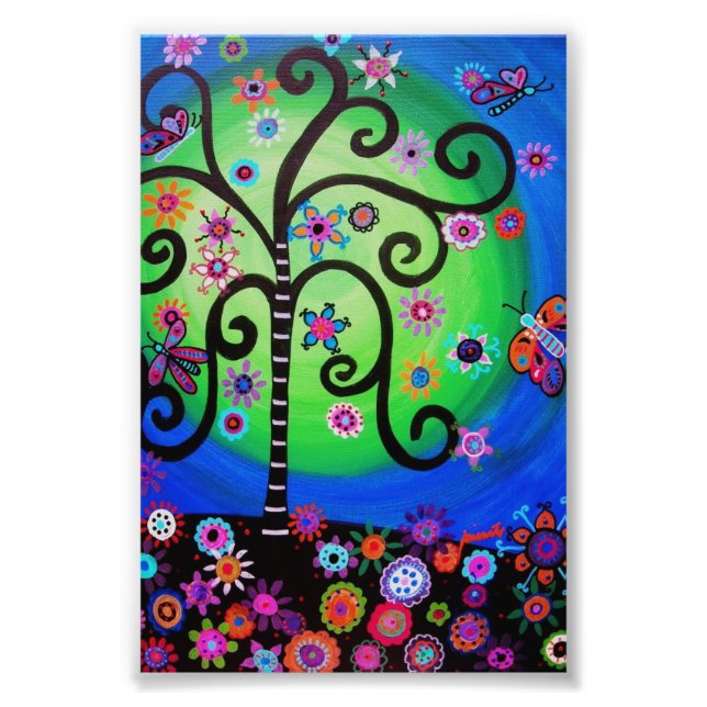 Schmetterling Fotodruck (Vorne)