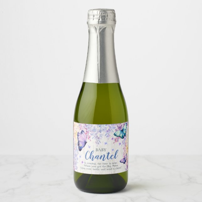 Schmetterling Gedeckter Mini Wein Weinkultur und E (Vorderseite)
