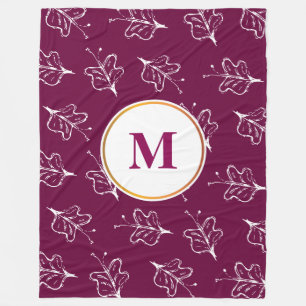 Schmetterling gemustert fleecedecke