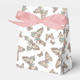 Schmetterling-gemusterte Gastgeschenk Hochzeit Geschenkschachtel
