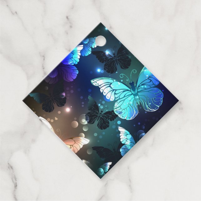 Schmetterling Geschenkanhänger (Vorderseite)