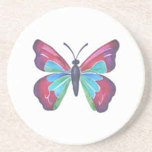 Schmetterling Getränkeuntersetzer