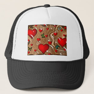 Schmetterling & Gold Truckerkappe