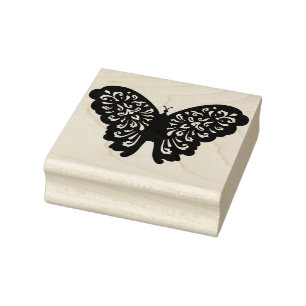 Schmetterling Gummistempel