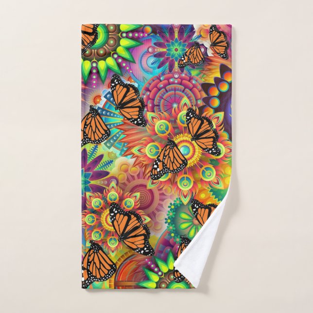 Schmetterling Handtuch (Handtuch)