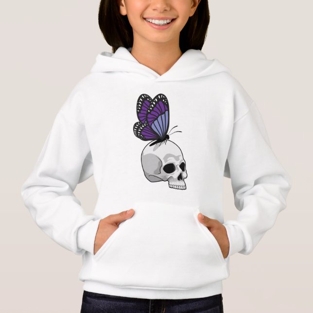Schmetterling Hoodie (Vorderseite)