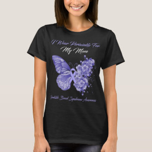 Schmetterling Ich trage Periwinkle für meine Mama T-Shirt