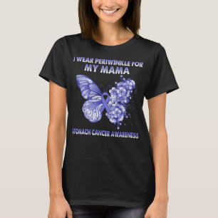 Schmetterling Ich trage Periwinkle für meinen Mama T-Shirt