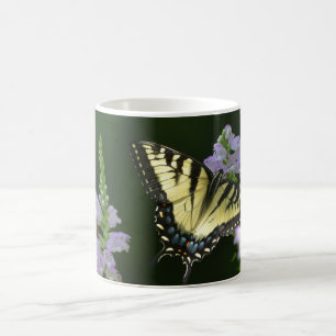 Schmetterling im Garten Kaffeetasse