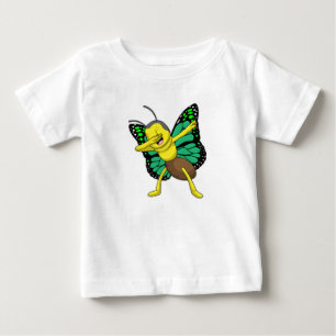 Schmetterling im Hip Hop-Dance-Labor Baby T-shirt