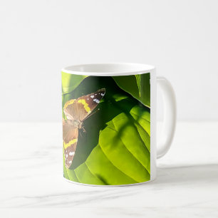 Schmetterling in der Sonne Kaffeetasse