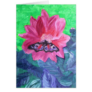 Schmetterling in Garten Emile Nolde