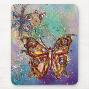 SCHMETTERLING IN GOLDEN FUNKEN MOUSEPAD