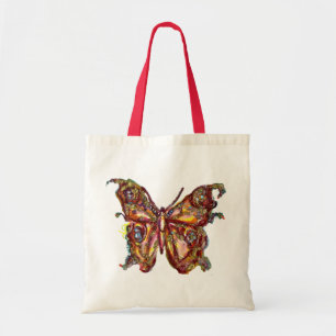 SCHMETTERLING IN GOLDEN FUNKEN TRAGETASCHE