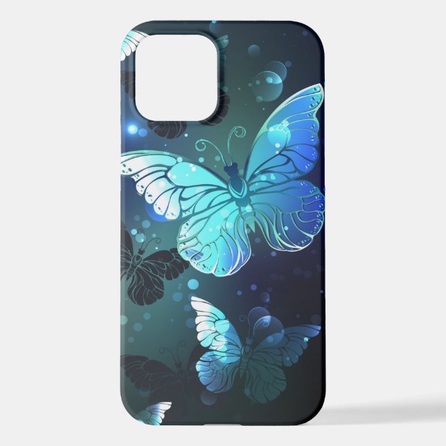 Schmetterling iPhone 12 Hülle (Rückseite)