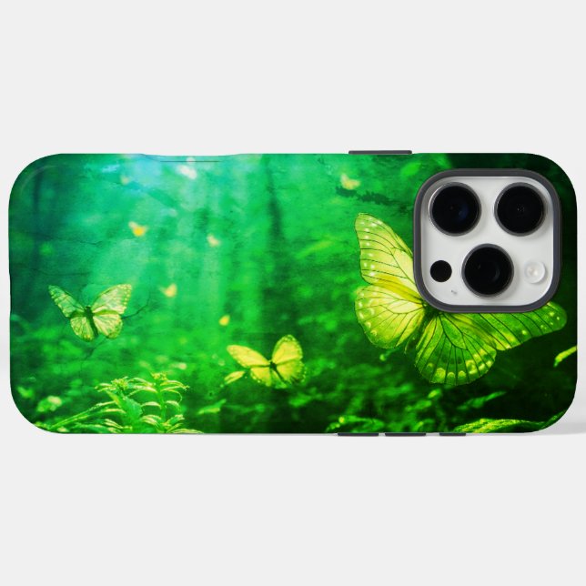 Schmetterling  iPhone 16 pro max hülle (Rückseite (Horizontal))