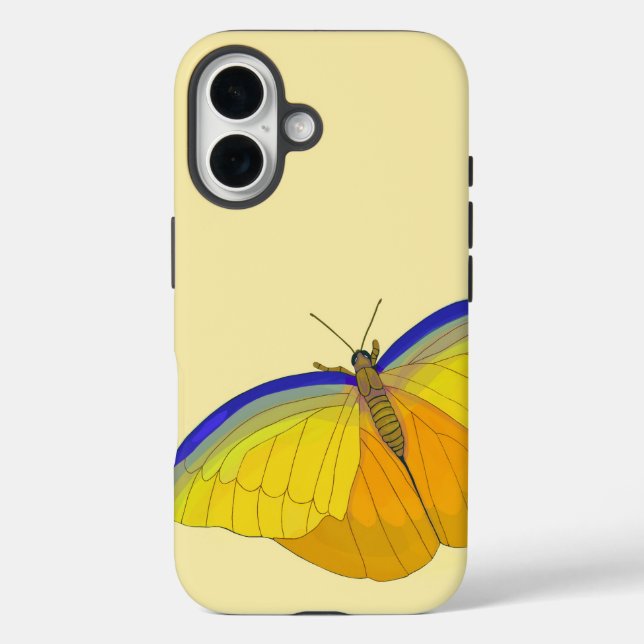 Schmetterling iPhone-Hülle iPhone 16 Hülle (Rückseite)