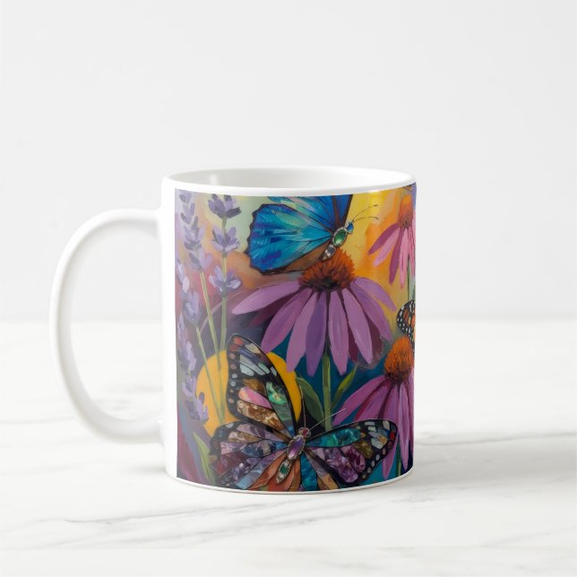 Schmetterling  kaffeetasse (Links)