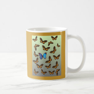 Schmetterling Kaffeetasse