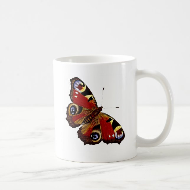 Schmetterling Kaffeetasse (Rechts)
