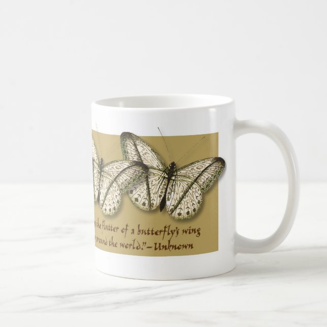 Schmetterling Kaffeetasse (Rechts)
