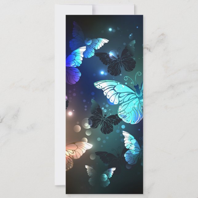 Schmetterling Karte (Vorderseite)