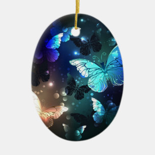 Schmetterling Keramik Ornament