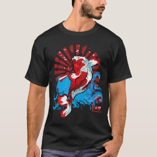 Schmetterling Koi Orange Tattoo Fisch T-Shirt