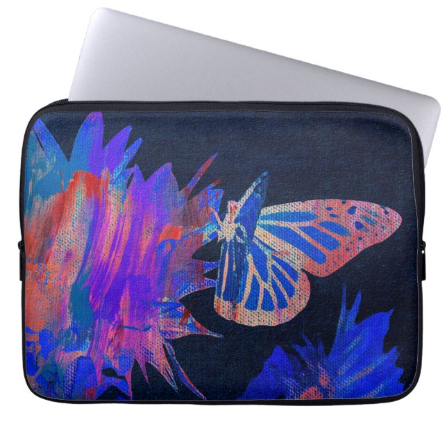Schmetterling  laptopschutzhülle (Vorderseite)