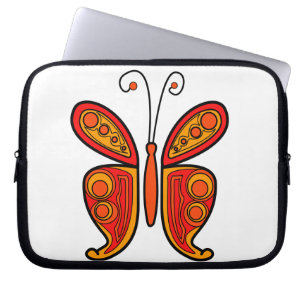 Schmetterling Laptopschutzhülle