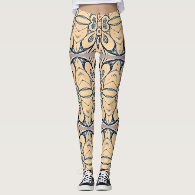 Schmetterling Leggings (Vorderseite)