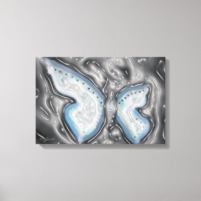 Schmetterling Leinwanddruck (Vorderseite)