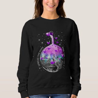 Schmetterling Leiomyosarcoma verbreiten Hoffnung f Sweatshirt