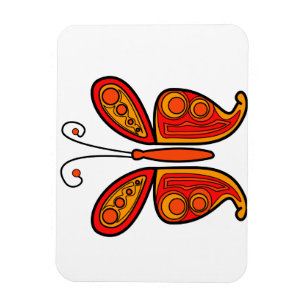 Schmetterling Magnet