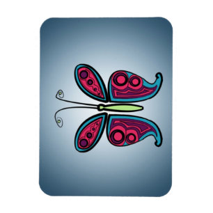 Schmetterling Magnet
