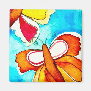 Schmetterling Magnet