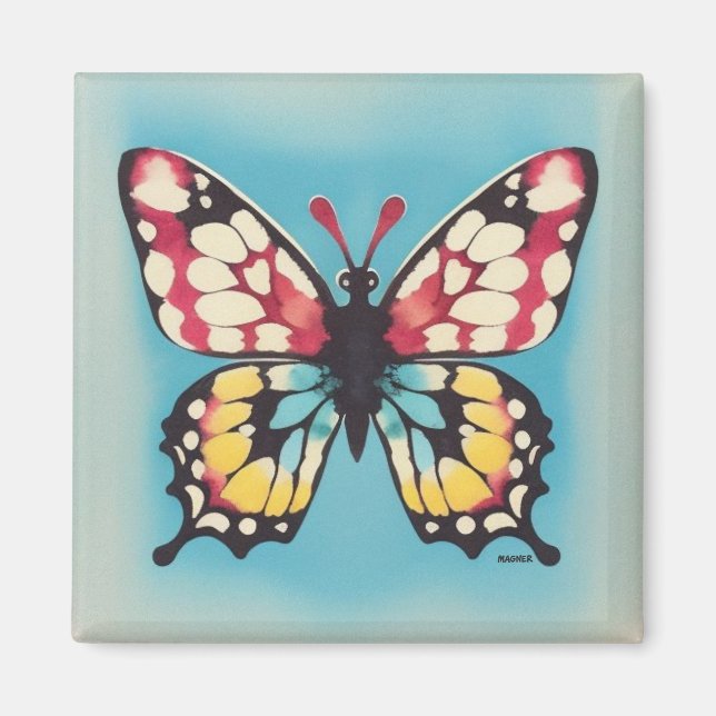 Schmetterling Magnet (Vorne)