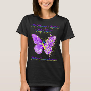 Schmetterling Meine Mama kämpft: Meine Kampfblase  T-Shirt