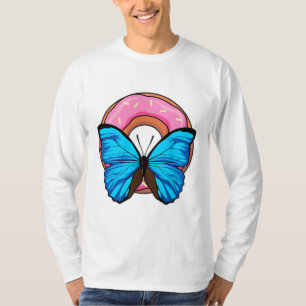 Schmetterling mit Donut T-Shirt