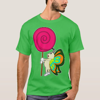 Schmetterling mit Lollipop T-Shirt