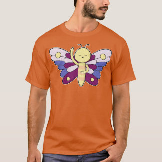 Schmetterling mit Punkten T-Shirt