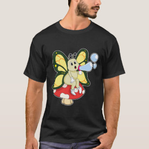 Schmetterling mit Seifenblasen T-Shirt