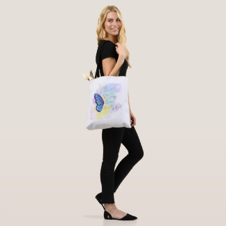 Schmetterling mit starkem tapferem schönem tasche