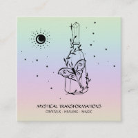 *~* Schmetterling Moth Magic Boho Träne Regenbogen