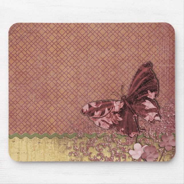 Schmetterling Mousepad (Vorne)