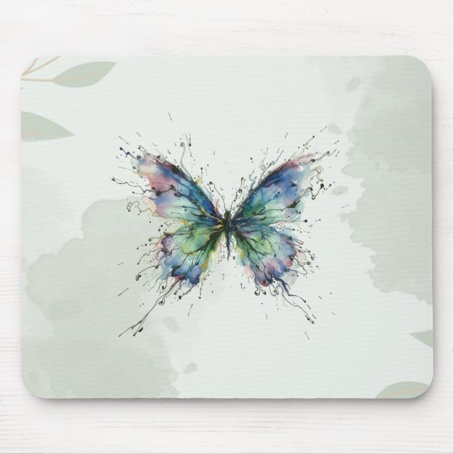 Schmetterling Mousepad (Vorne)