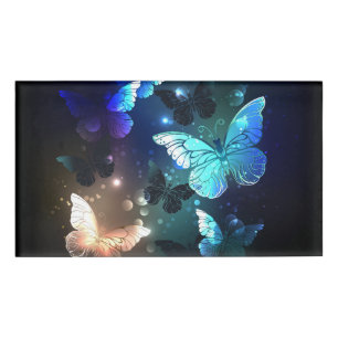 Schmetterling Namenschild