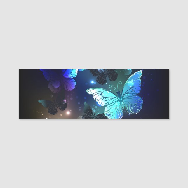 Schmetterling Namensschild (Vorderseite)