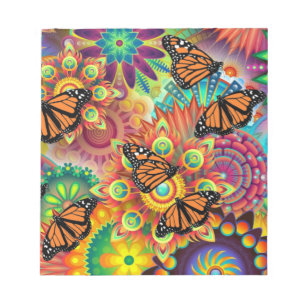 Schmetterling Notizblock